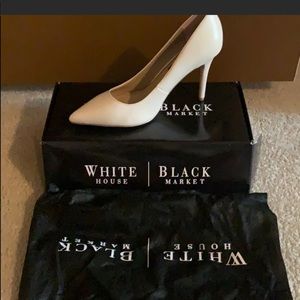 Cream WHBM heels